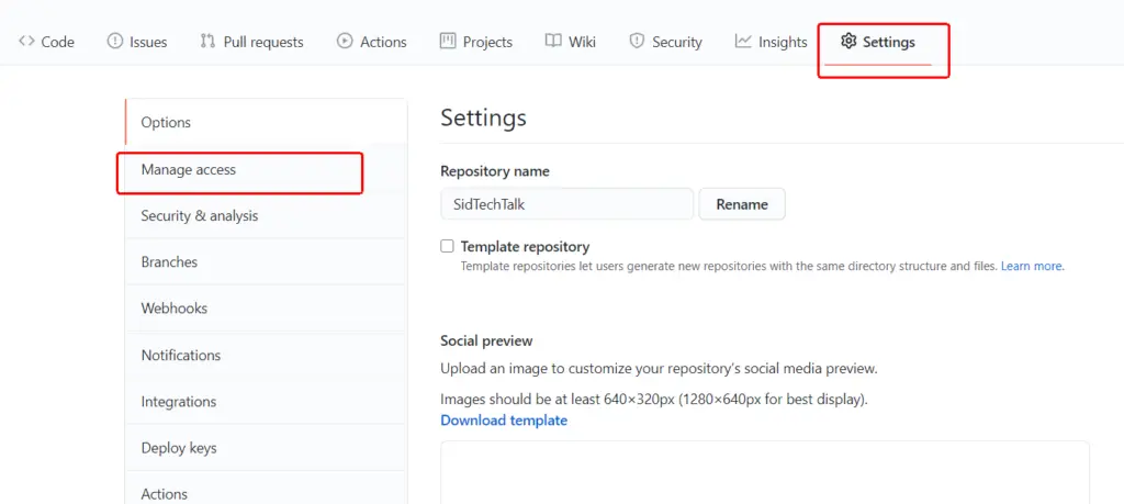 manage access