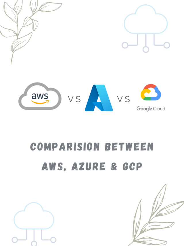 Difference between AWS, AZURE, and GCP Cloud
