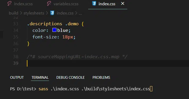 css file