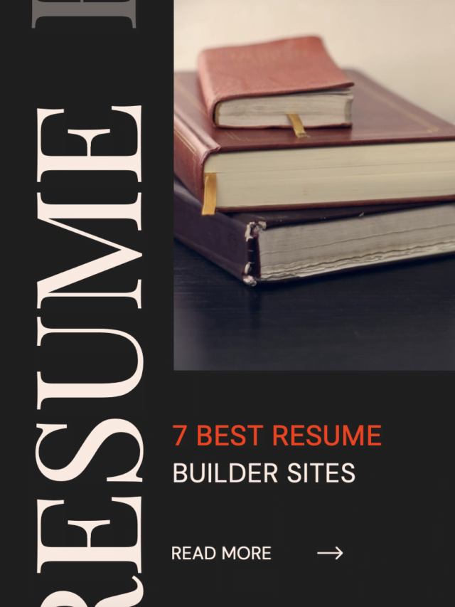 7 Best Free Resume Builder Sites