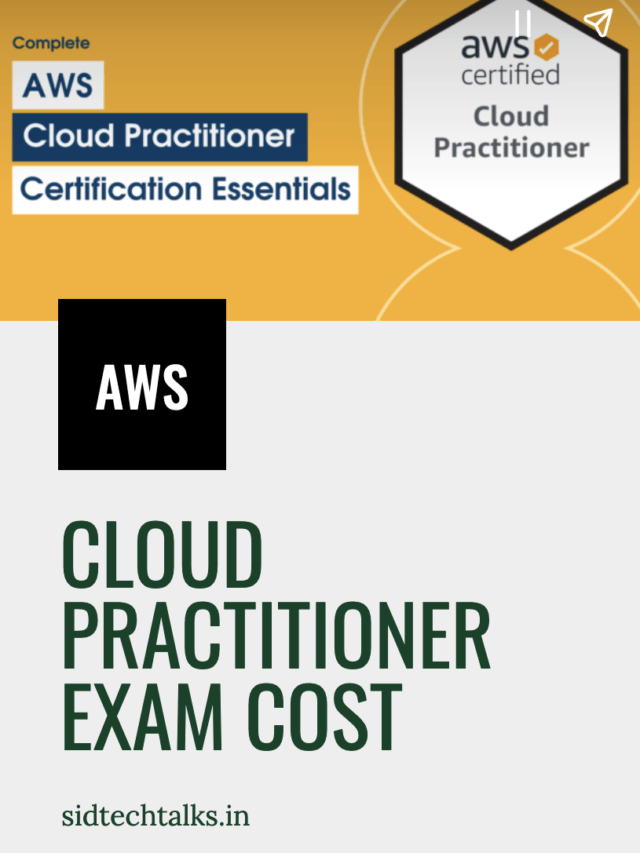 AWS Certified Cloud Practitioner Exam Cost