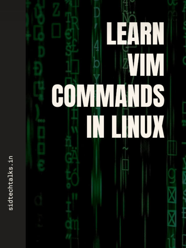 Learn Vim Commands in Linux that helps in development