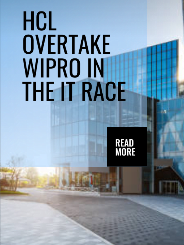 HCL Overtake Wipro in the IT Race