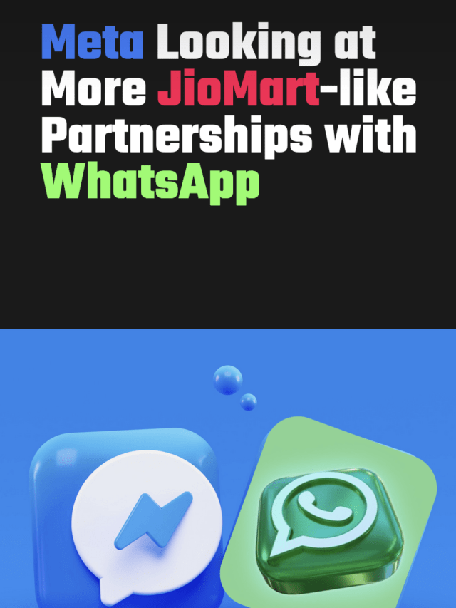 Meta Looking at More JioMart-like Partnerships with WhatsApp