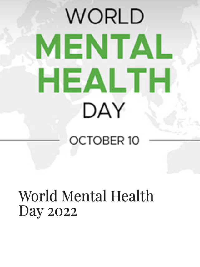 Mental Health Organizations: World Mental Health Day 2022