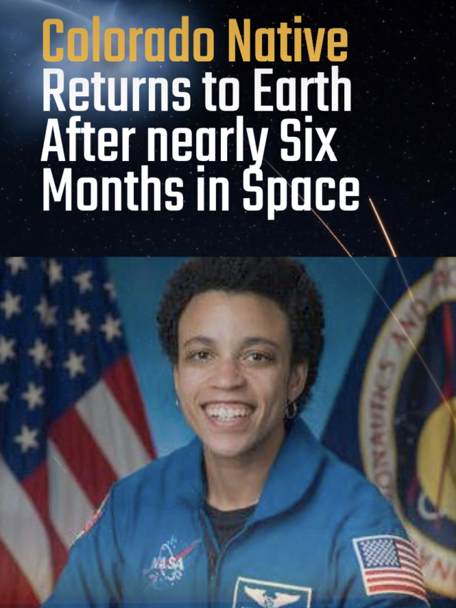 Colorado Native Returns to Earth After nearly Six Months in Space