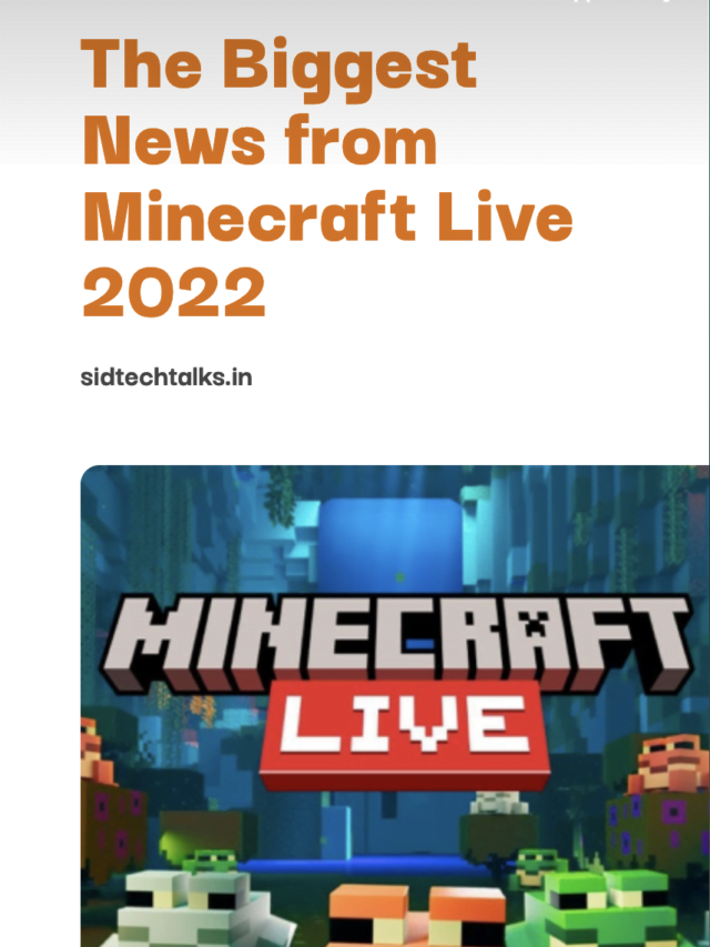 The Biggest News from Minecraft Live 2022. How Long is Minecraft Live