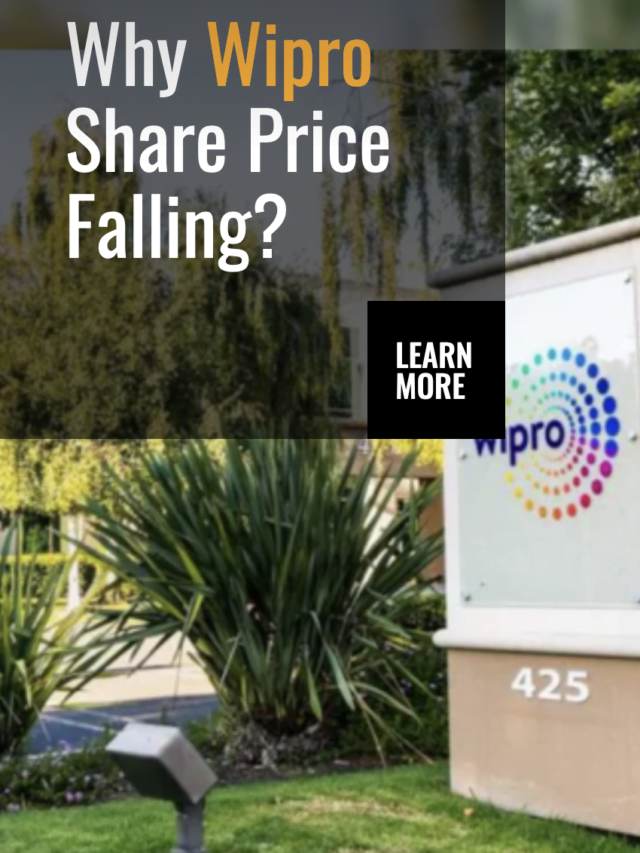Why Wipro Share Price Falling?