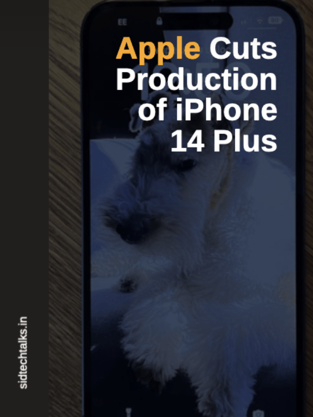 Apple Cuts Production of iPhone 14 Plus