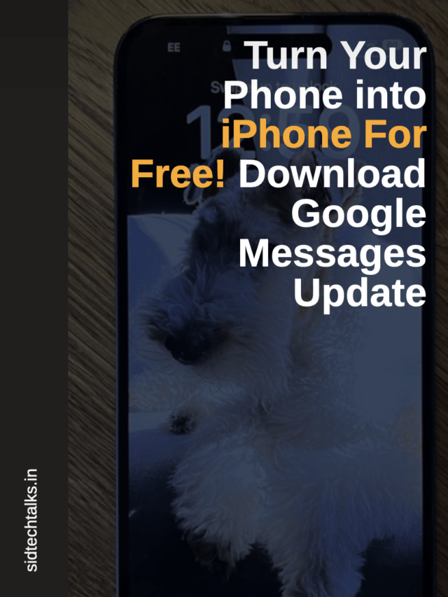 Turn Your Phone into iPhone For Free! Download Google Messages Update